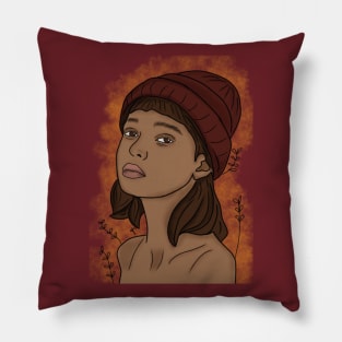 Beanie girl / Pillow