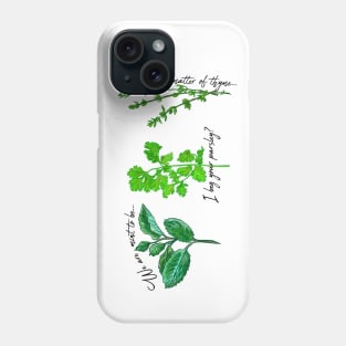 Funny Herbs Phone Case