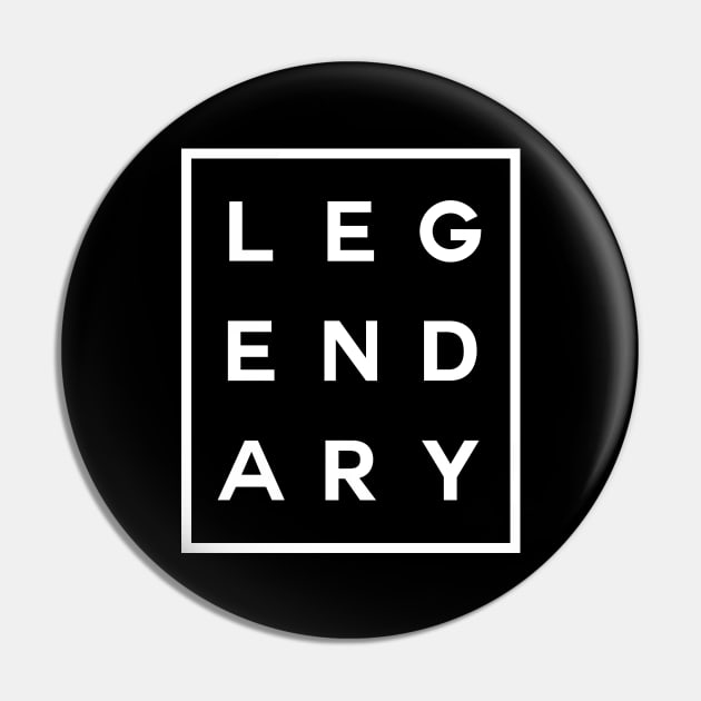 Legendary Boxed (White) Pin by inotyler