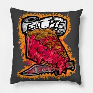 Eat Pie, Kill Demons Pillow