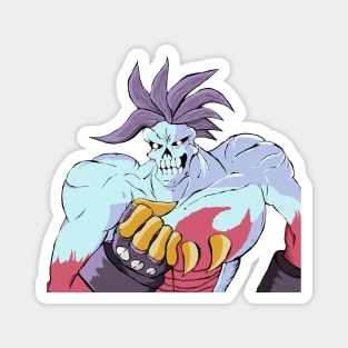 Lord Raptor Undead Metalhead Magnet