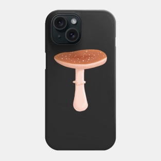 Flat Toadstool Mushroom Phone Case