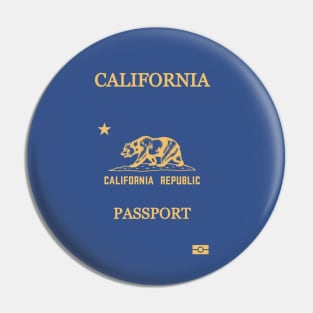 California passport Pin