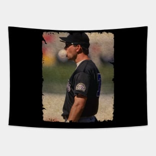 Todd Helton in Colorado Rockies Tapestry