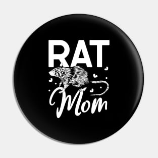 Rat lover - Rat Mom Pin