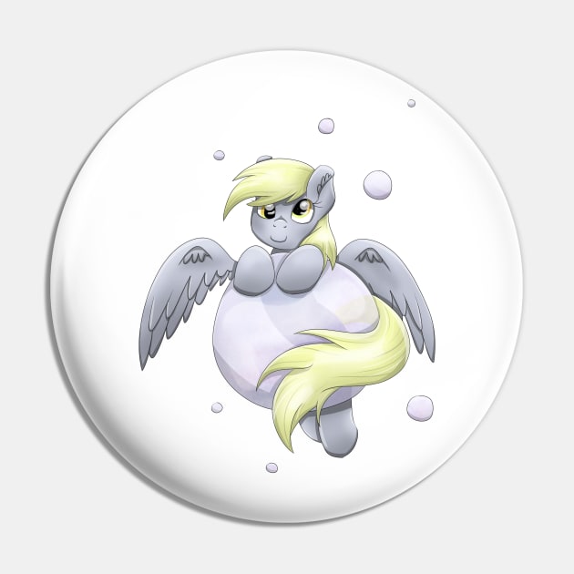 Derpy Pin by Bratzoid