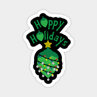 Hoppy Holidays Magnet