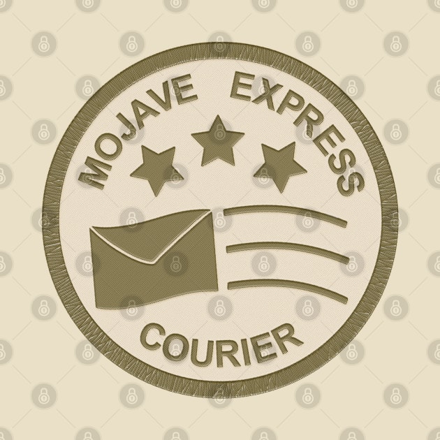 Mojave Express Courier "Patch" (Khaki) by RoslynnSommers