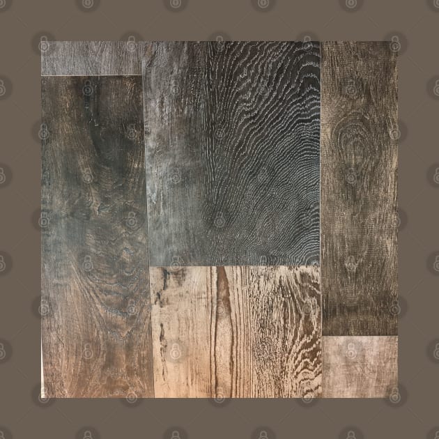 Rustic western country farmhouse chic brown barn wood by Tina