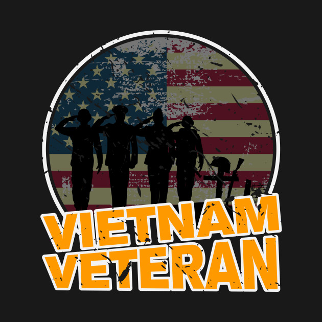 Discover Proud US Veteran Memorial Day Vietnam Veteran - Vietnam Veteran - T-Shirt
