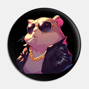 hamster gangster Pin