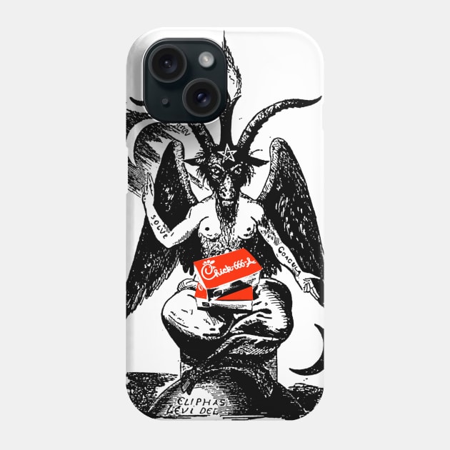 Satanist Chicken Phone Case by chilangopride