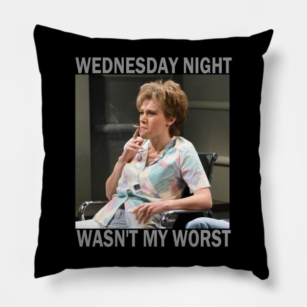 Kate Mckinnon || Wednesday Night Pillow by erd's