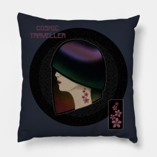 Cosmic Traveller (Human Skin) Pillow