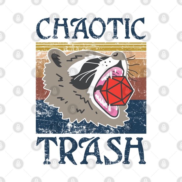 RACCOON CHAOTIC TRASH by Madelyn_Frere