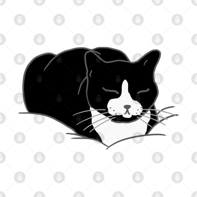 Loaf of Cat - Tuxedo by CCDesign