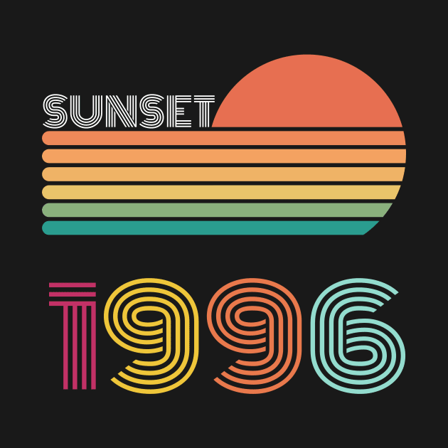 Sunset Retro Vintage 1996 by Happysphinx