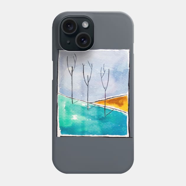 Only the Trees Phone Case by Timone