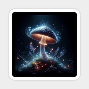 Mystical Mushroom Magnet