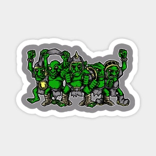 Fantasy Football Goblin Team - Transparent Magnet