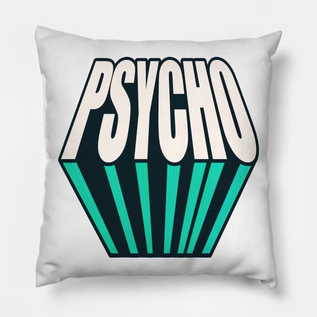 PSYCHO2 Pillow by nostalgia