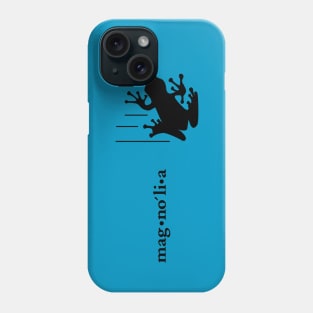 Magnolia's Frog (Black) Phone Case