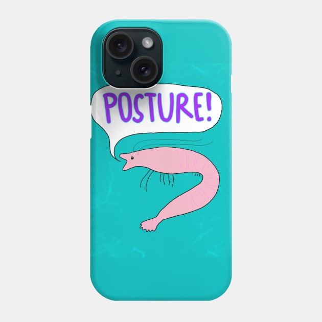 Posture Phone Case by lousydrawingsforgoodpeople