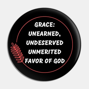 Grace | Christian Pin