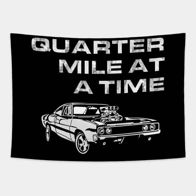 F&F - Charger - Quarter mile at a time Tapestry by CC I Design