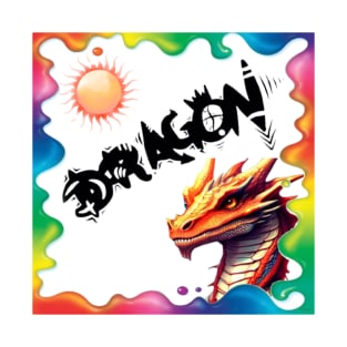 Graphic dragon style new tshirts T-Shirt