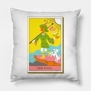 0 - The Fool - Tarot Card Pillow