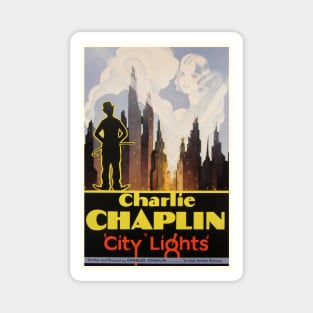 City Lights Movie Poster Magnet