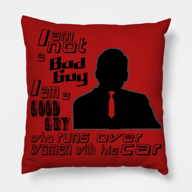 Evil Scott Pillow by Jay103