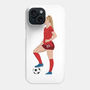 Soccer girl Phone Case