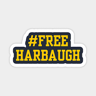 Free Harbaugh Magnet