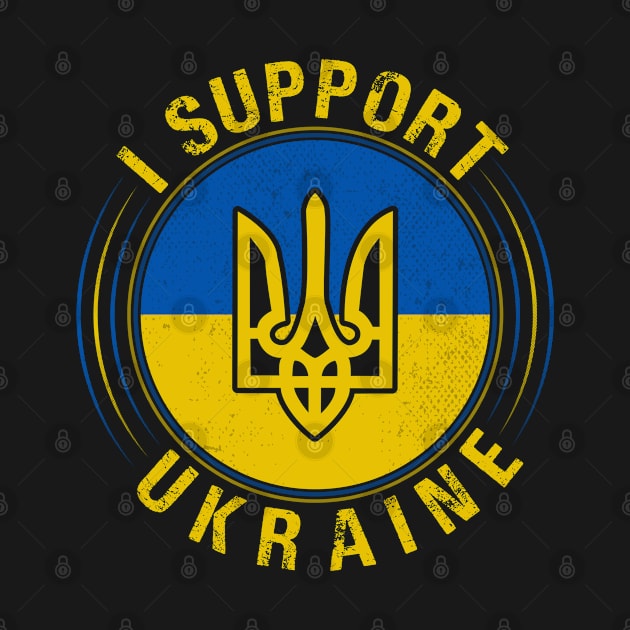 Support Ukraine - Trident by Obey Yourself Now