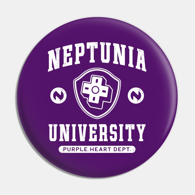 Planeptune University Emblem Pin by Lagelantee