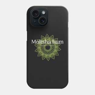 Moksha Hum Sanskrit Mantra Phone Case