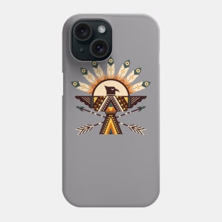 American Indian Eagle Design Phone Case