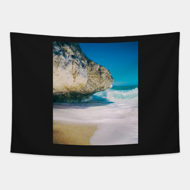 Aesthetic coast Tapestry by IOANNISSKEVAS