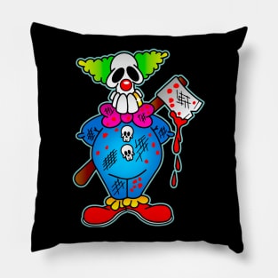 Clown Killer Pillow