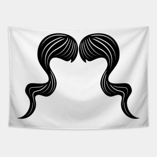 Swirl Moustache Tapestry