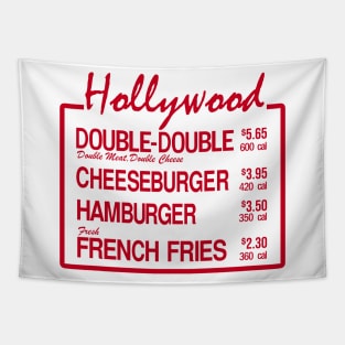 Hollywood Burger Tapestry