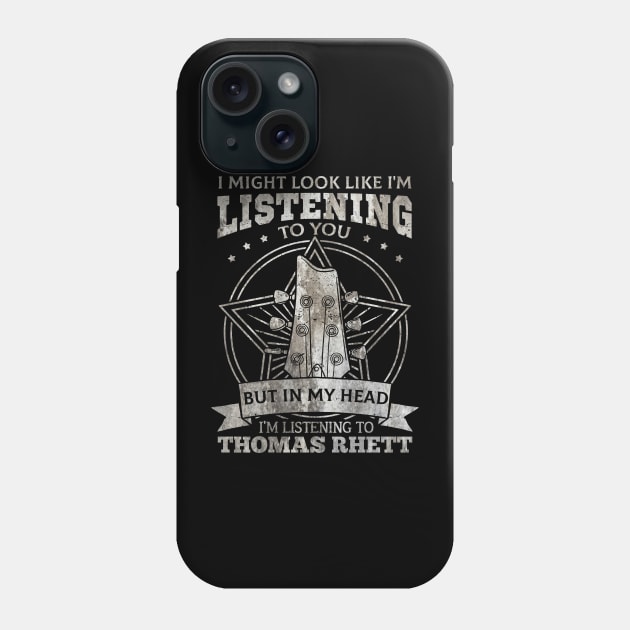 Thomas Rhett Phone Case by Astraxxx