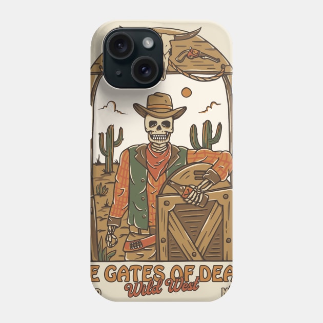 The Wild West Phone Case by TerpeneTom