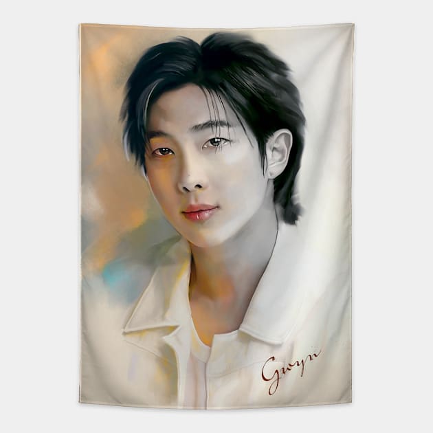 Namjoon semitone Tapestry by GwynArt