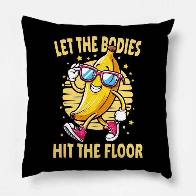 let the bodies hit the floor Pillow by chems eddine