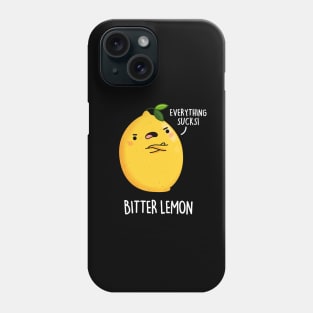 Bitter Lemon Fruit Food Pun Phone Case