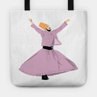 Whirling Dervishes: A Sufi Dance of Devotion Tote