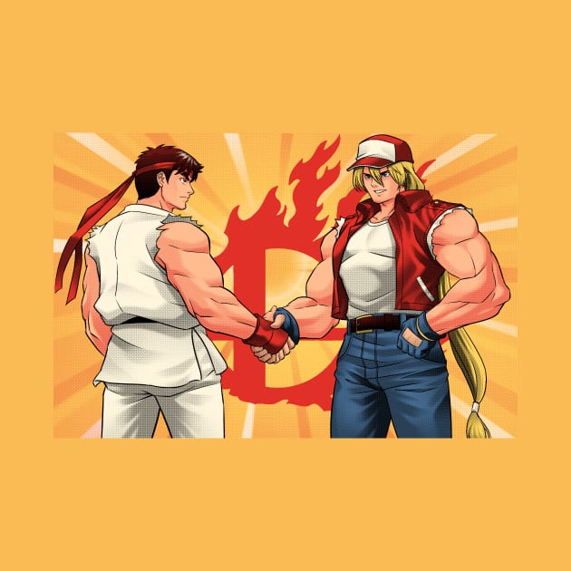 Famous Handshake by CoinboxTees